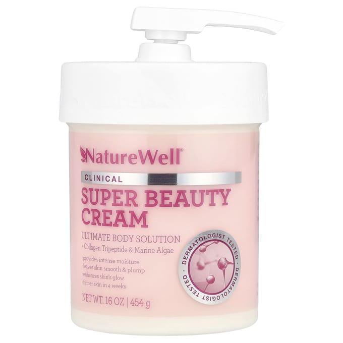 Naturewell, Super Schoonheidscrème, 16 oz (454 gr) white