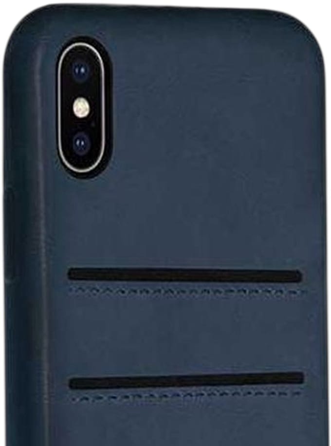 Twelve South RelaxedLeather iPhone X / XS Hoesje Indigo