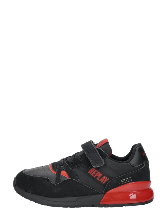 Replay Shoot Jr Lage sneakers - Jongens - Zwart - Maat 33