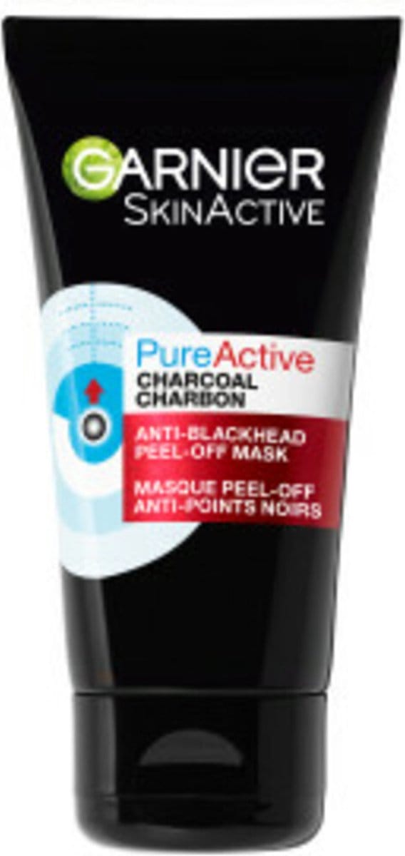 Garnier - PureActive Peel-Off Masker Charcoal - 6 x 50 ml - Voordeelverpakking