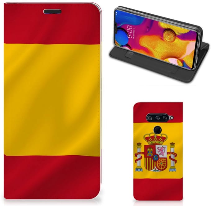 LG V40 Thinq Standcase Spanje