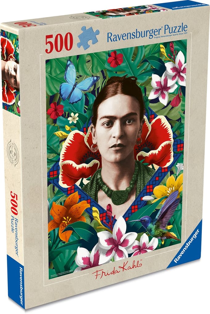 Ravensburger – Frida Kahlo, Bloeiende Fantasie – Legpuzzel – 500 Stukjes