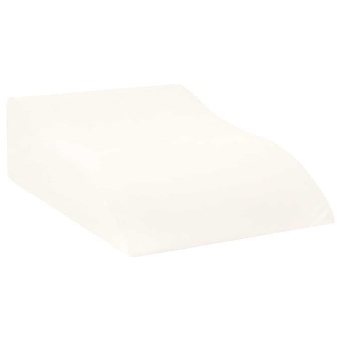 vidaXL - Been - Kussen - 68 - x - 40 - x - 18 - cm - PU - Schuim - Wit