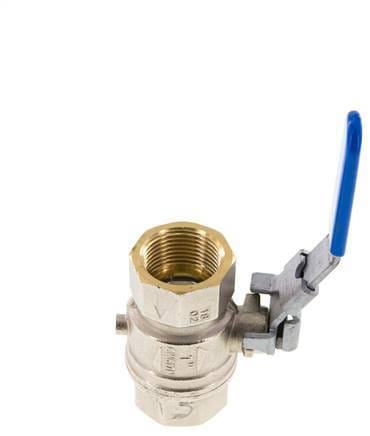 G 1 inch Messing Kogelkraan met Ontluchting - BL3BN-MVT-100