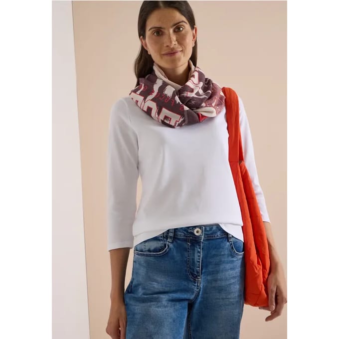 Loop-sjaal met patroon