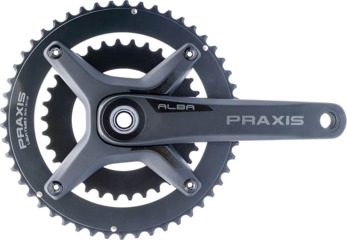 Praxis crankstel Alba M30 DM X-spider 160 50/34T