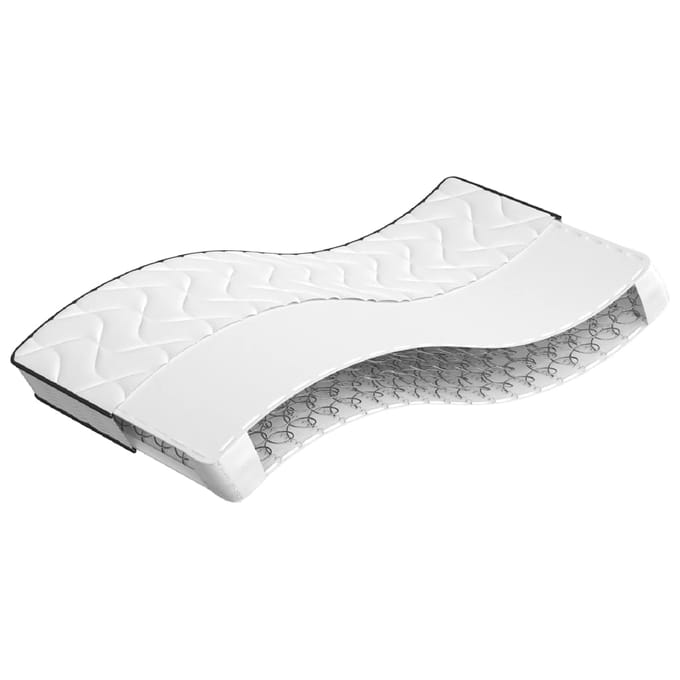 vidaXL - Binnenveringmatras - middelhard - 100x200 - cm