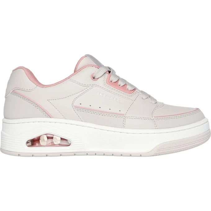 Skechers Uno Court - Courted Style 177710-NTCL, Vrouwen, Wit, Sneakers, maat: 37