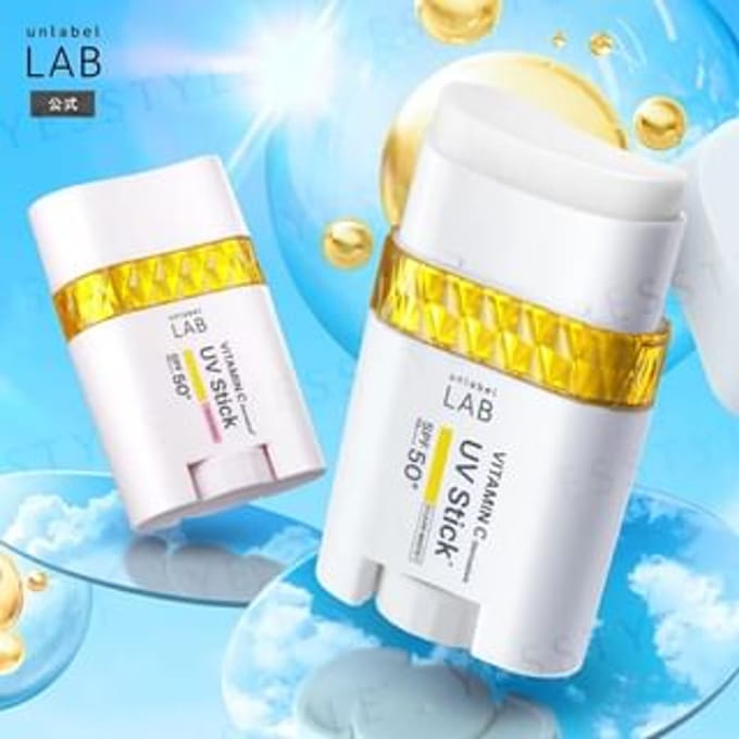 JPS LABO - Unlabel Lab Vitamin C Smooth UV Stick SPF 50+ PA++++ Clear White - 20g