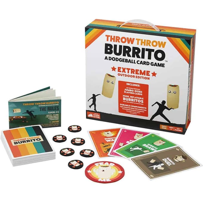 Jeu de cartes Throw Throw Burrito (Édition Extreme Outdoor)