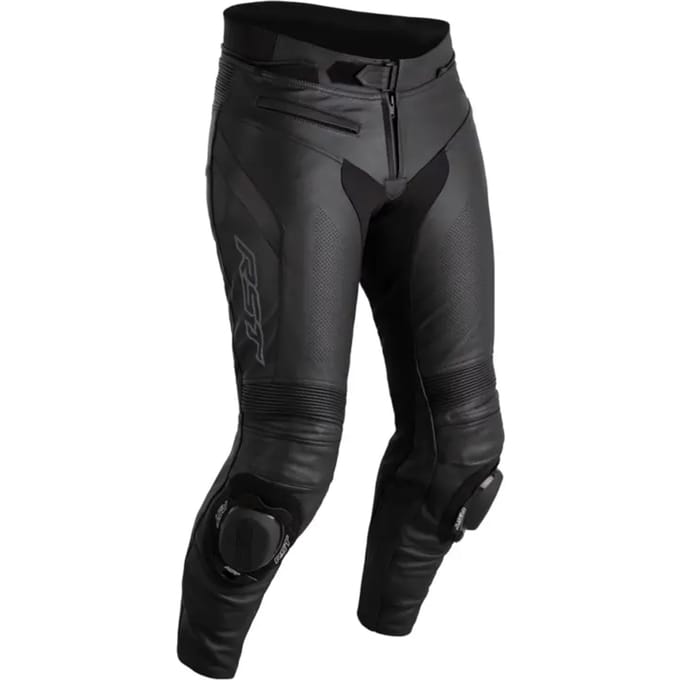 Korte leren motorbroek vrouw RST Sabre CE