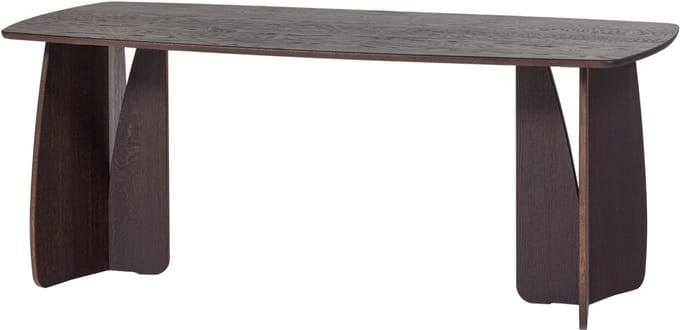 WOOOD Veere Eettafel - Massief Eikenhout - Mystic Brown - 180 x 100