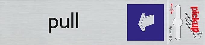 Pickup Route Alulook 165x44 mm - Pull