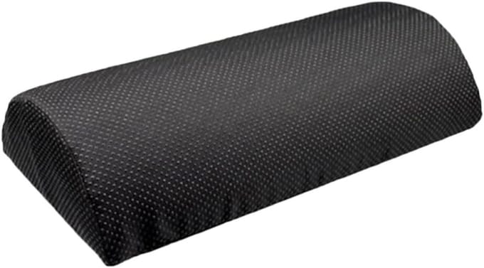 Voetsteunkussen - Comfort mat - Zittend werken - Ergonomisch ontwerp - 40 x 20 x 10 cm - Zwart