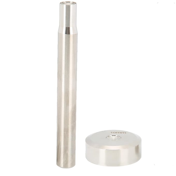 10mm Dubbelzijdige Klinknagelpons Leerbewerking Knop Installatiegereedschap Setter Basis Kit white