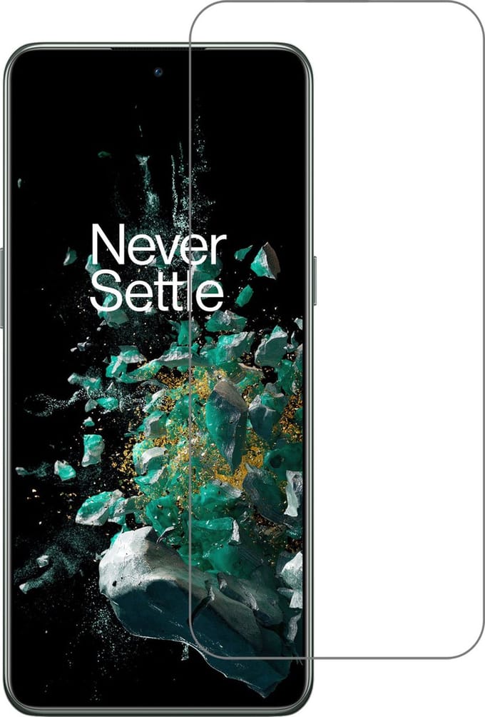 Screenprotector - Geschikt voor OnePlus 10T - Extra Sterk - Beschermglas - Gehard Glas - Tempered Glass - Screen Protector