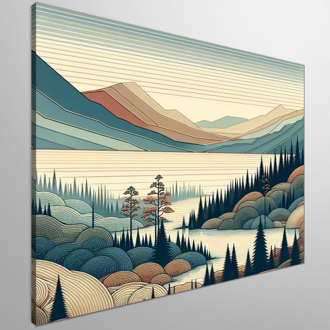 Kunstprint | Wanddecoratie | Canvas | 100 × 100 cm