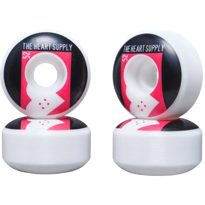 Set centrano skateboardwielen Heart Supply Clean Heart 99A (x4)