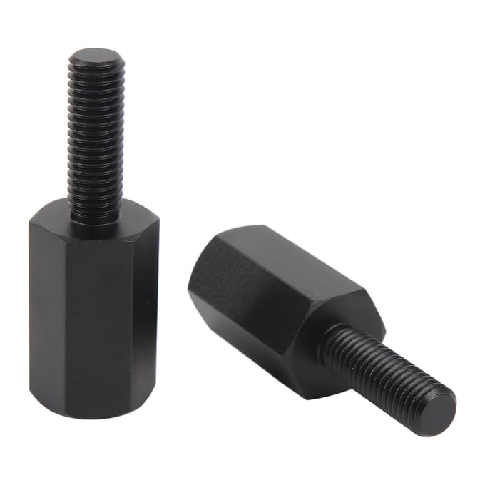 2 stuks 2 inch Stoelverhoger Metalen Stoellift Beugelset Hoge Hardheid Vervanging voor Can?Ik heb een Maverick X3 black