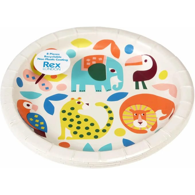 Papieren bord Rex London Wild Wonders (x8)