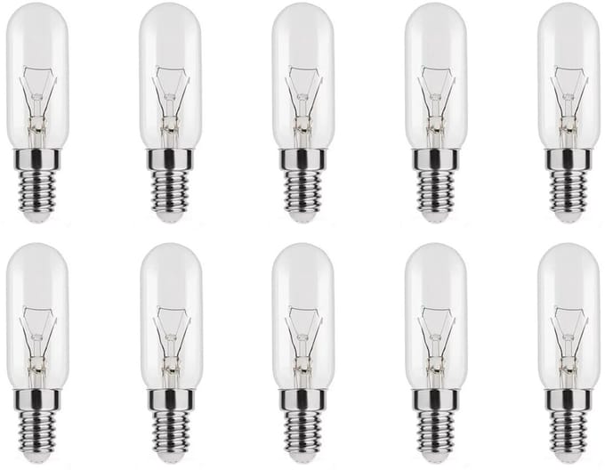 Asalite Afzuigkaplamp E14 - 40W - 2800K Warm Wit - 350 Lumen - 10 stuks