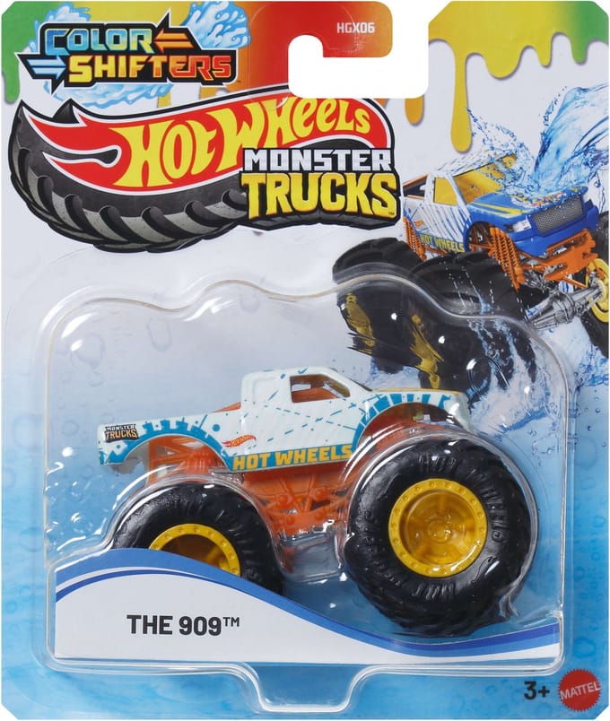 Hot Wheels Color Shifters Monster Trucks THE 909 Vehicle