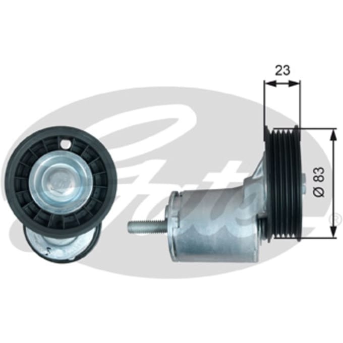Spanpoelie, V-riem GATES T38375