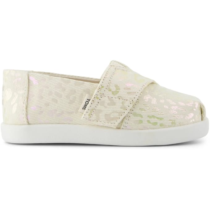 Geprinte espadrilles voor baby meisje Toms Classic