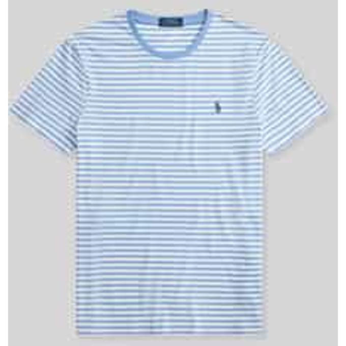 Slim Fit T-shirt van puur katoen