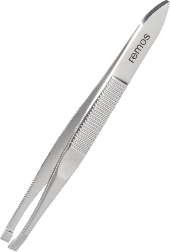 RVS Pincet met Rechte Punt - 8 cm