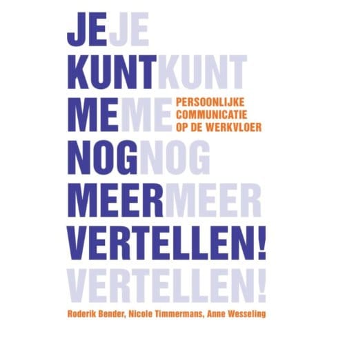Je Kunt Me Nog Meer Vertellen - Roderik Bender