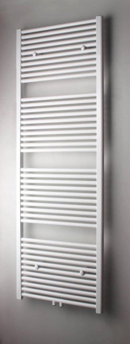 Centrale Verwarming Radiator - Paneelradiator Middenaansluiting - Ruimte Verwarmen - Recht Model - 60x180 cm - Wit