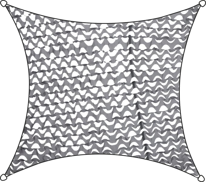 Livin' Outdoor Camouflagenet Polyester Vierkant 3.6m