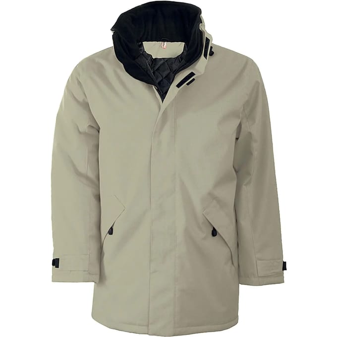 Kariban Gewatteerde parka K677 - Beige - M