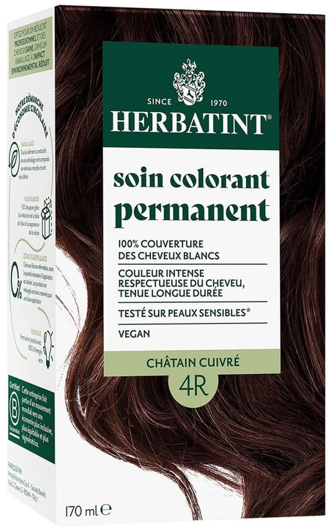 Herbatint Permanente Kleurverzorging 170 ml (Kleuren : Kastanje)