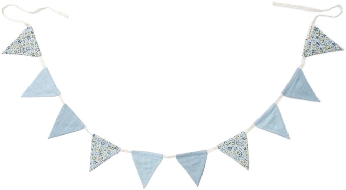 Slinger met vlaggetjes - Blauw - Forest Friends - Forest Adventure