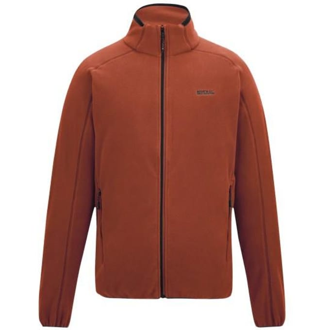 Regatta Heren Hadfield Full Zip Fleece Jas (Baksteen)