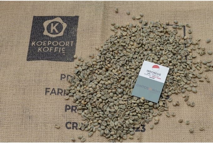 Indonesië Java Sunda Tilu coop lot - Direct Trade - ongebrande groene koffiebonen - 1 kg