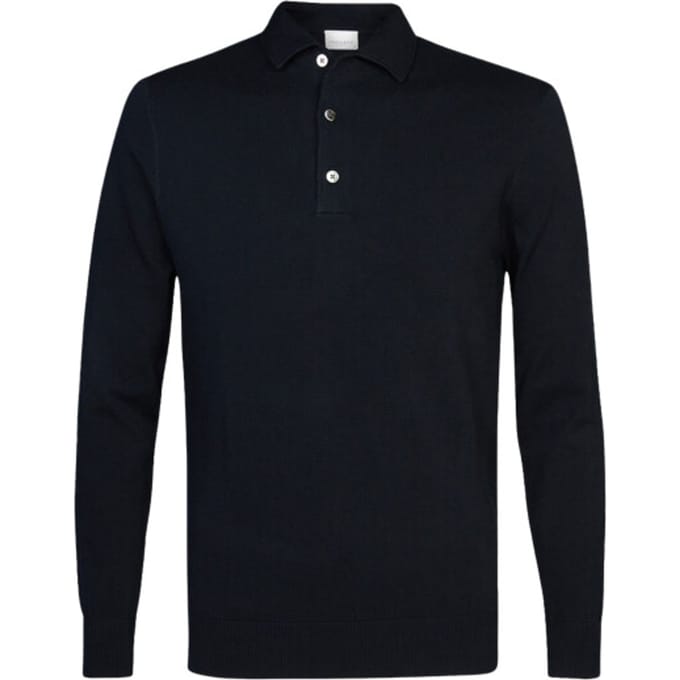Profuomo Polo Onepiece Polos Donkerblauw Pp2j00009
