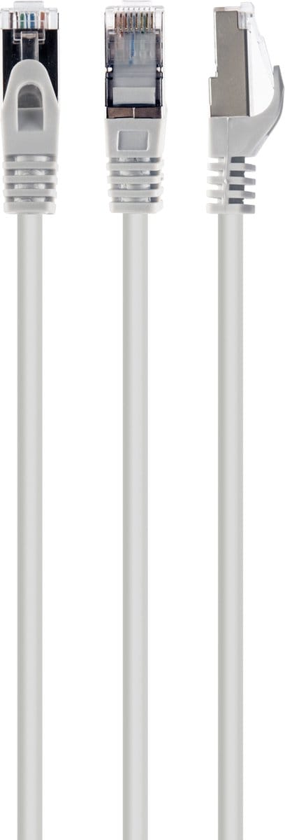 FTP Category 6 Rigid Network Cable GEMBIRD PP6A-LSZHCU-W-5M White 5 m