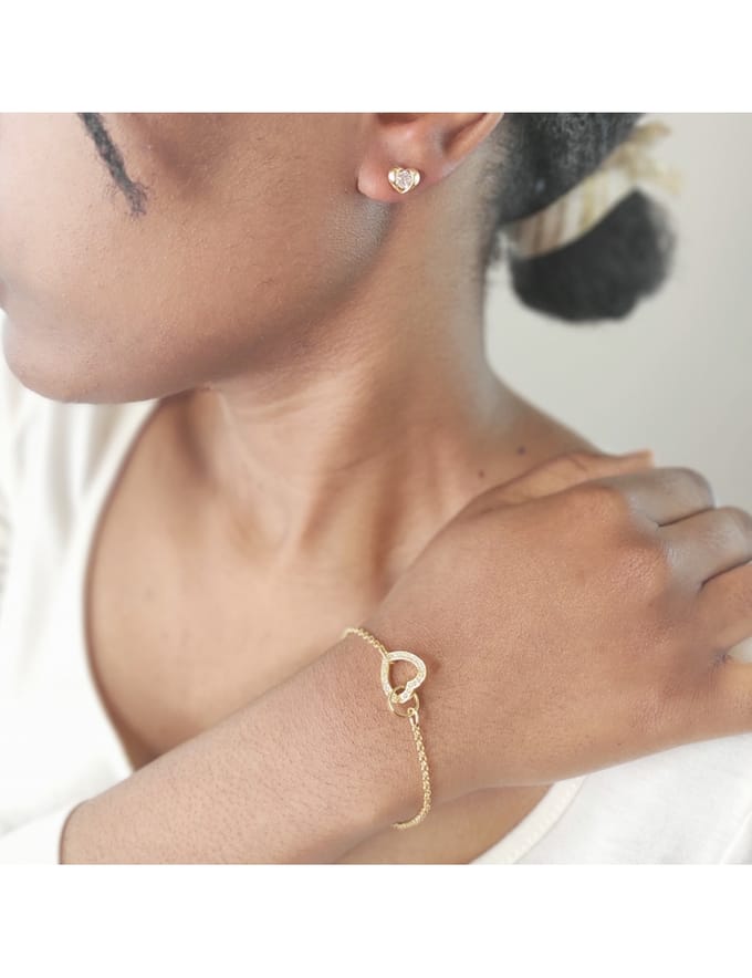 Simply Love Vergrendelde Hartenset en Doos - Kristal