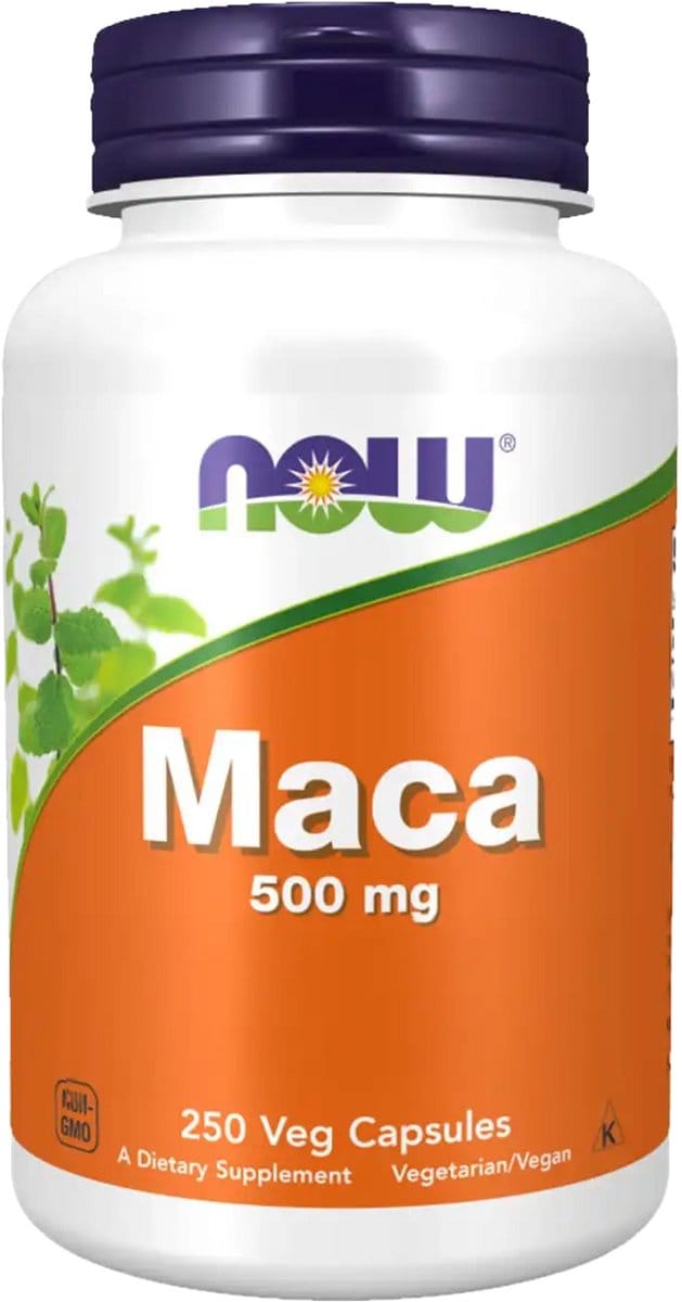 Maca 500 mg  - 250 Veggie Caps - Now Foods