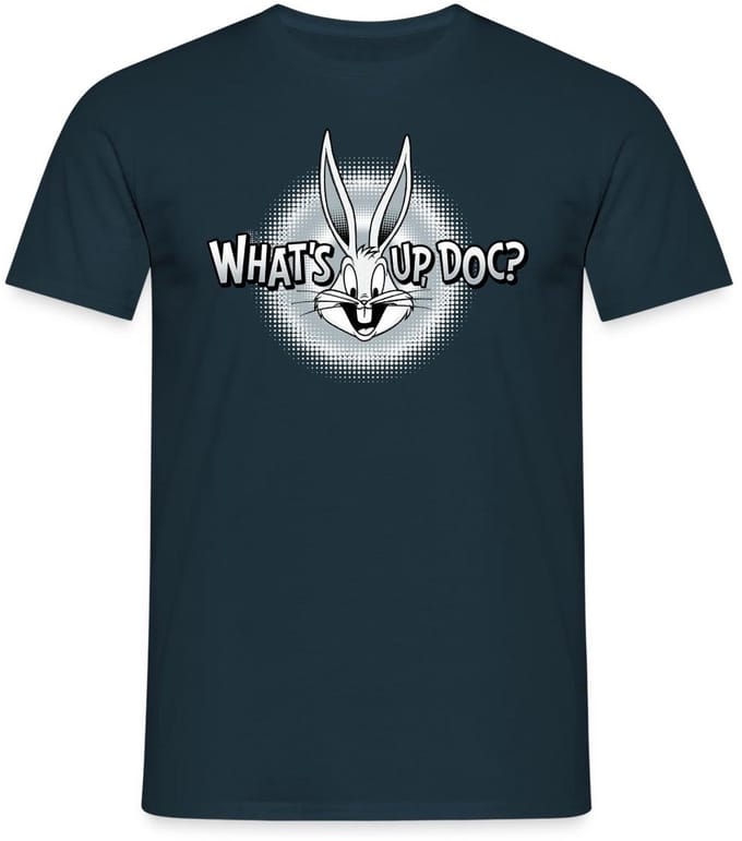 Looney Tunes Bugs Bunny What's Up Doc T-Shirt Heren