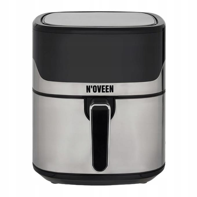 N'OVEEN AF550 heteluchtfriteuse zwart-zilver
