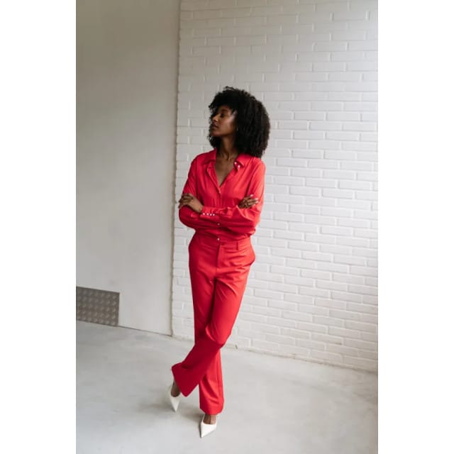 Zizo Cergi broek sp25.cer.316 scarlet red