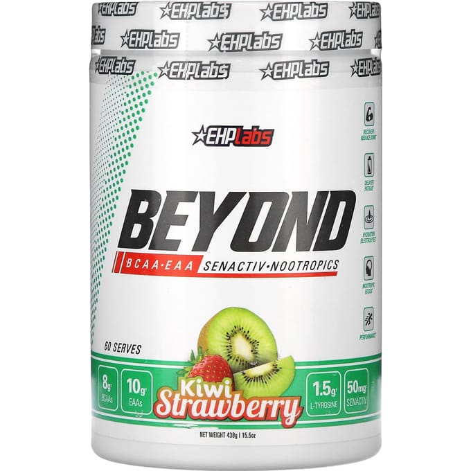 EHPlabs, Beyond BCAA + EAA, Kiwi Fraise, 15.5 oz (438 g)