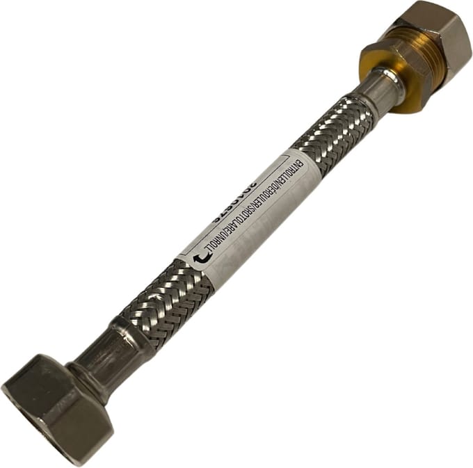 Sanivesk Flexibele Slang Pex 1/2"f X Knel 15mm Dn8 15cm