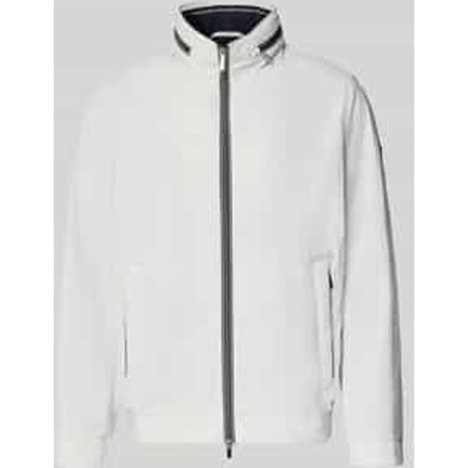 Regular fit jack met opstaande kraag