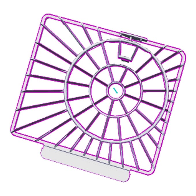 AEG filter, houder 8087782051