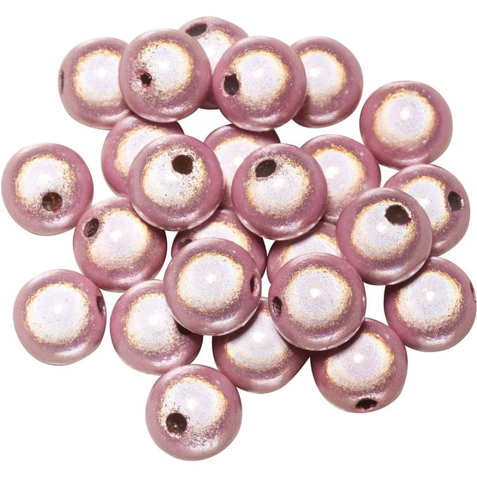 Miracle Beads, 8 mm - Oud Roze